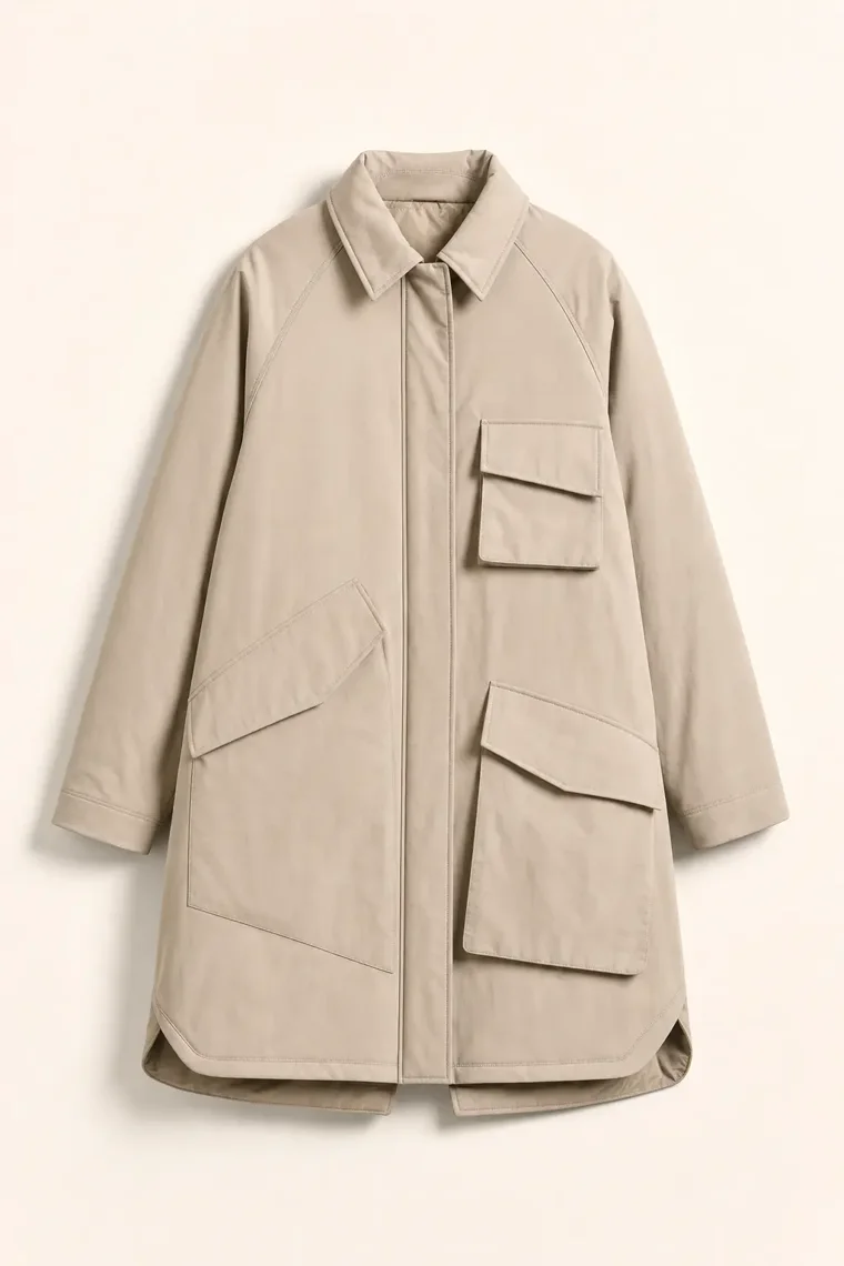 Palis Insulated Field Jacket in Stone