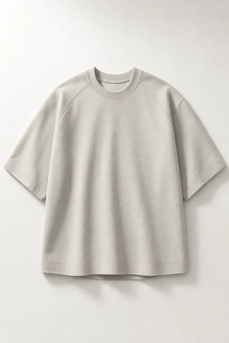 Yarrow Heavyweight Tee in Stone