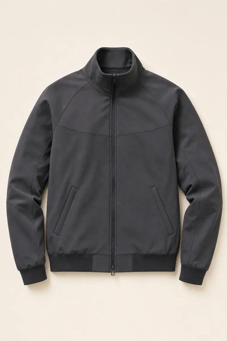 Ilex Tailored Track Jacket in Graphite