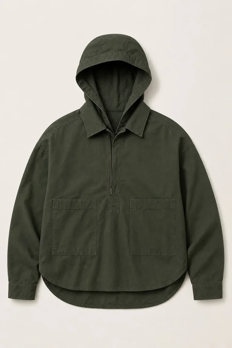 Sel Field Overshirt in Forest