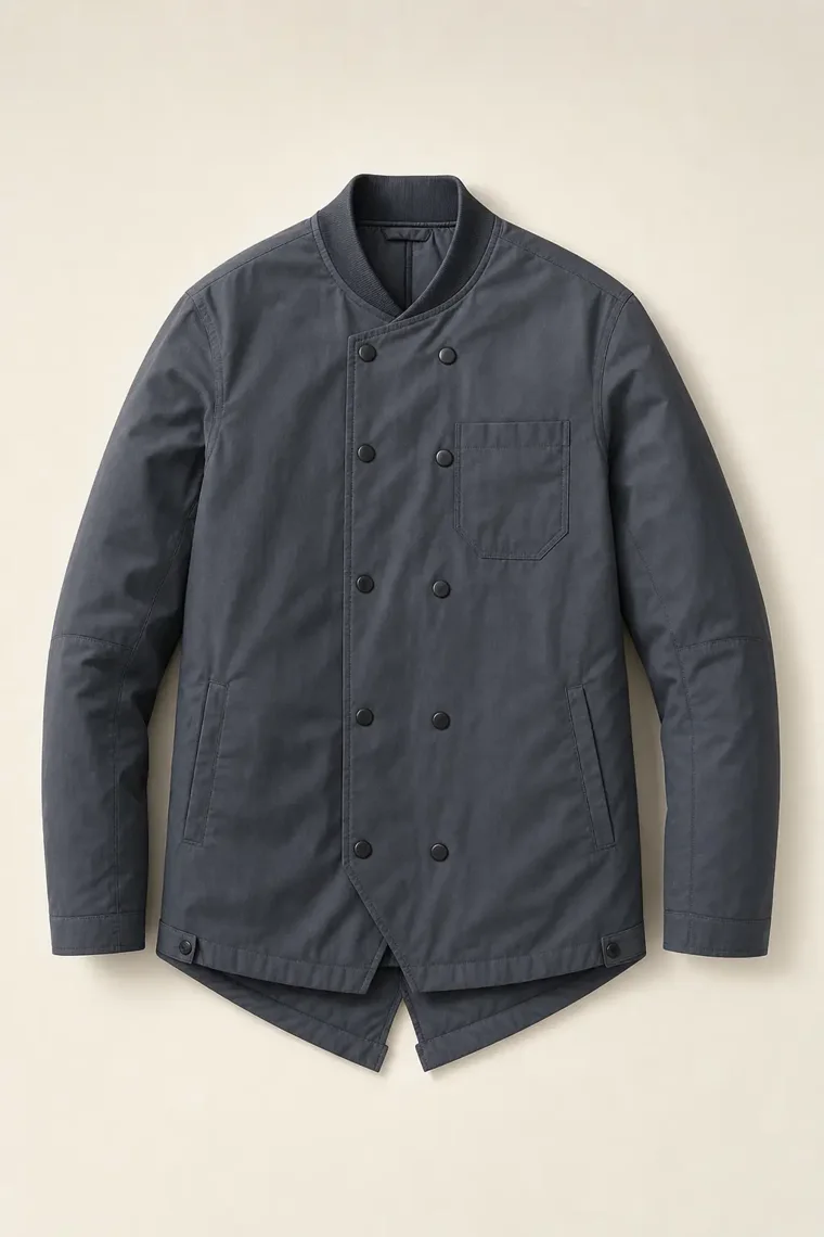 Grain Gravel Overshirt in Slate