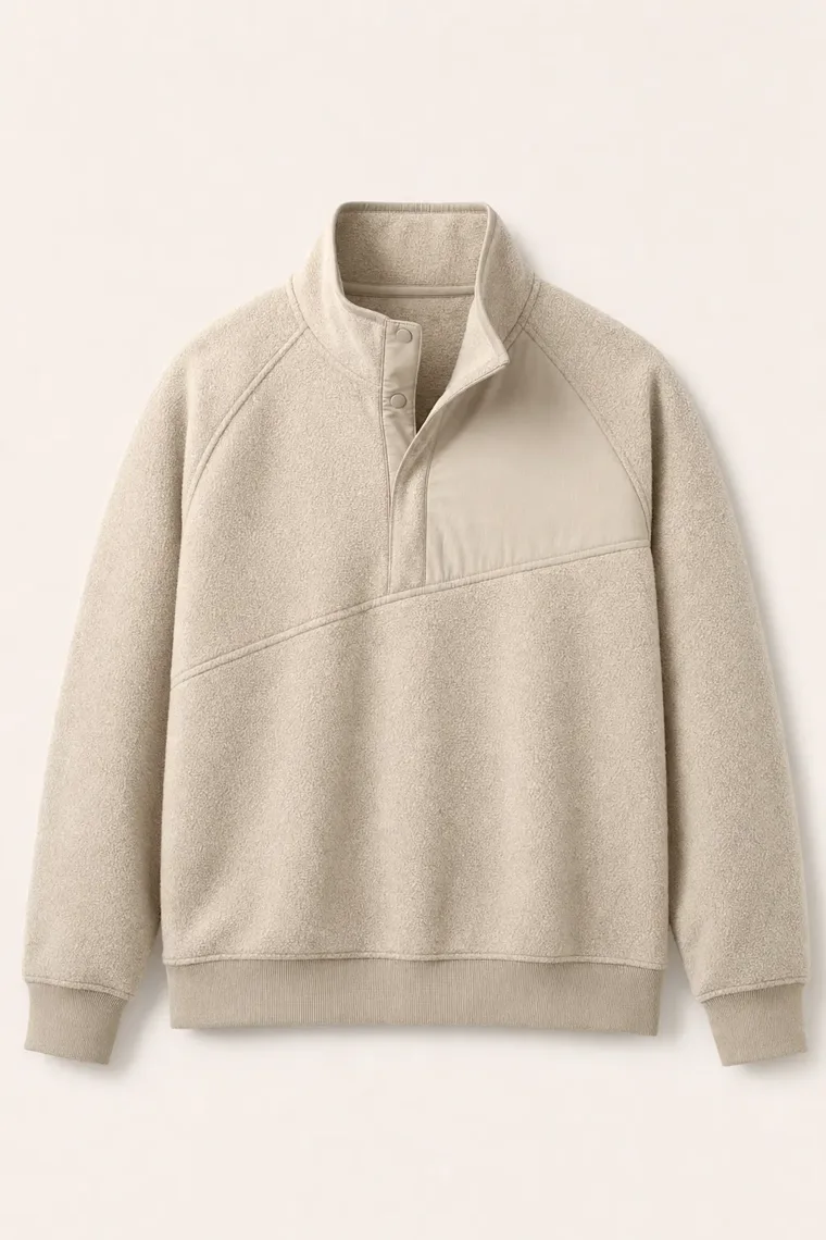 Tor Field Fleece in Stone