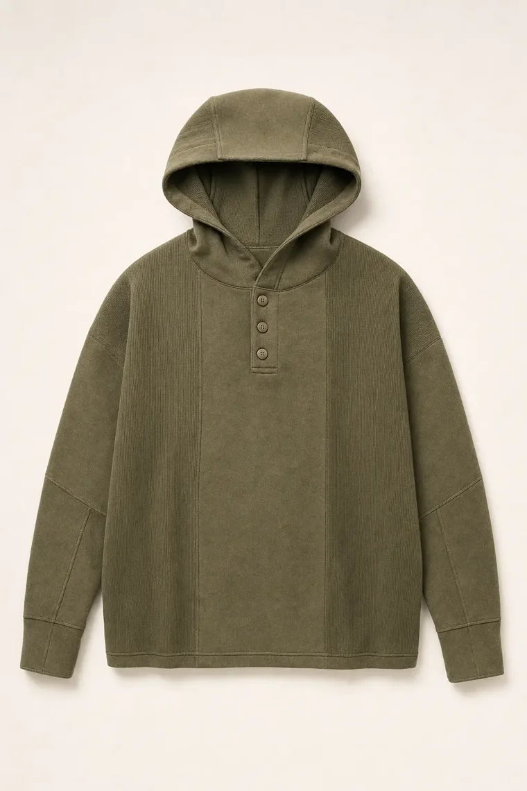 Briar Cabin Hoodie in Olive