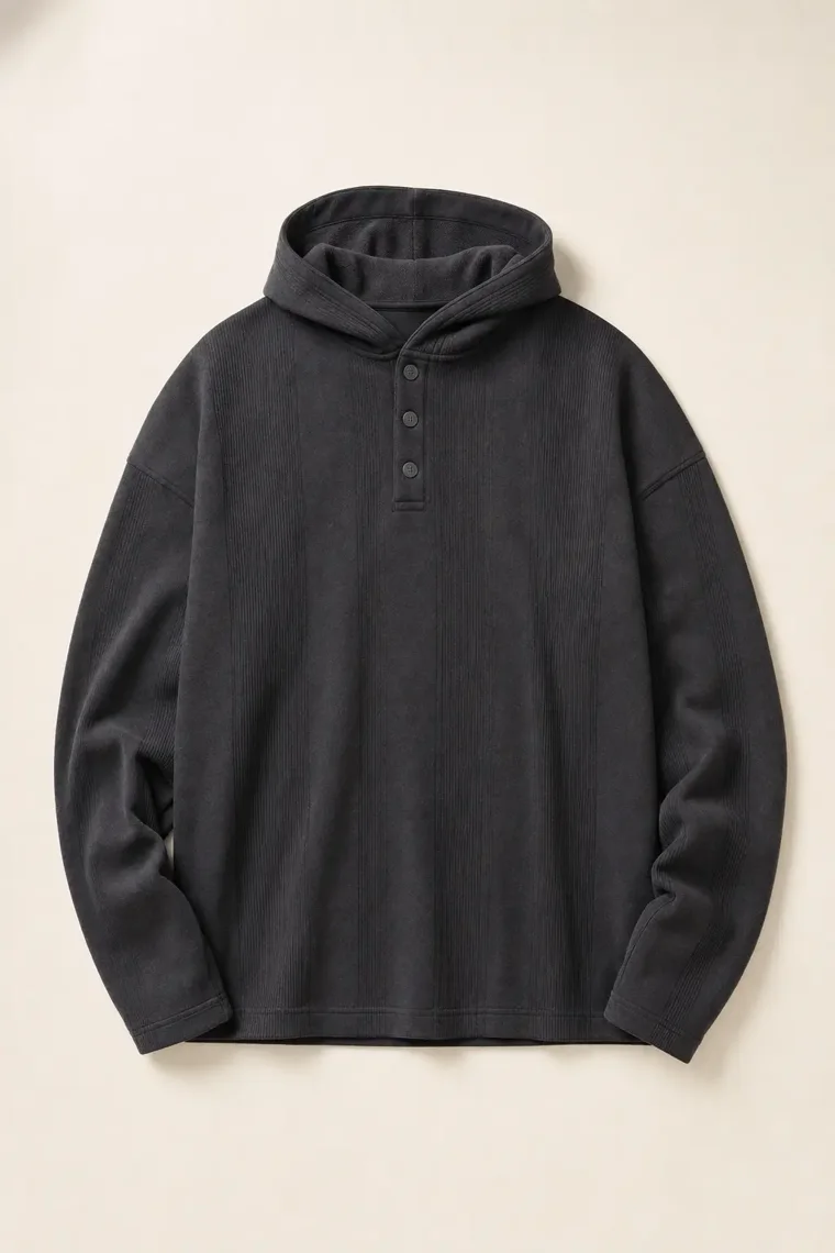 Cloud Cabin Hoodie in Charcoal