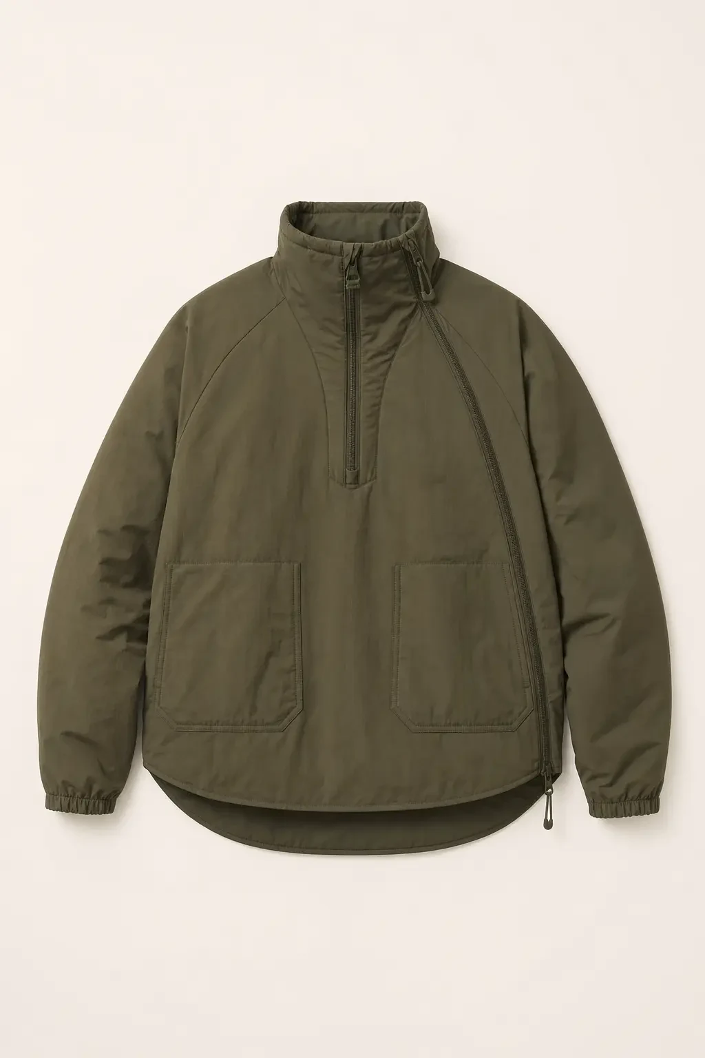 Linden Technical Trench in Olive