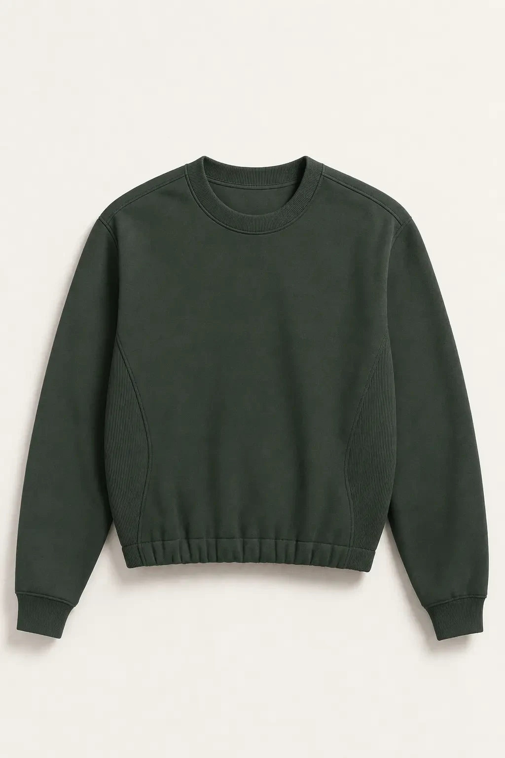 Rill Technical Crewneck in Forest