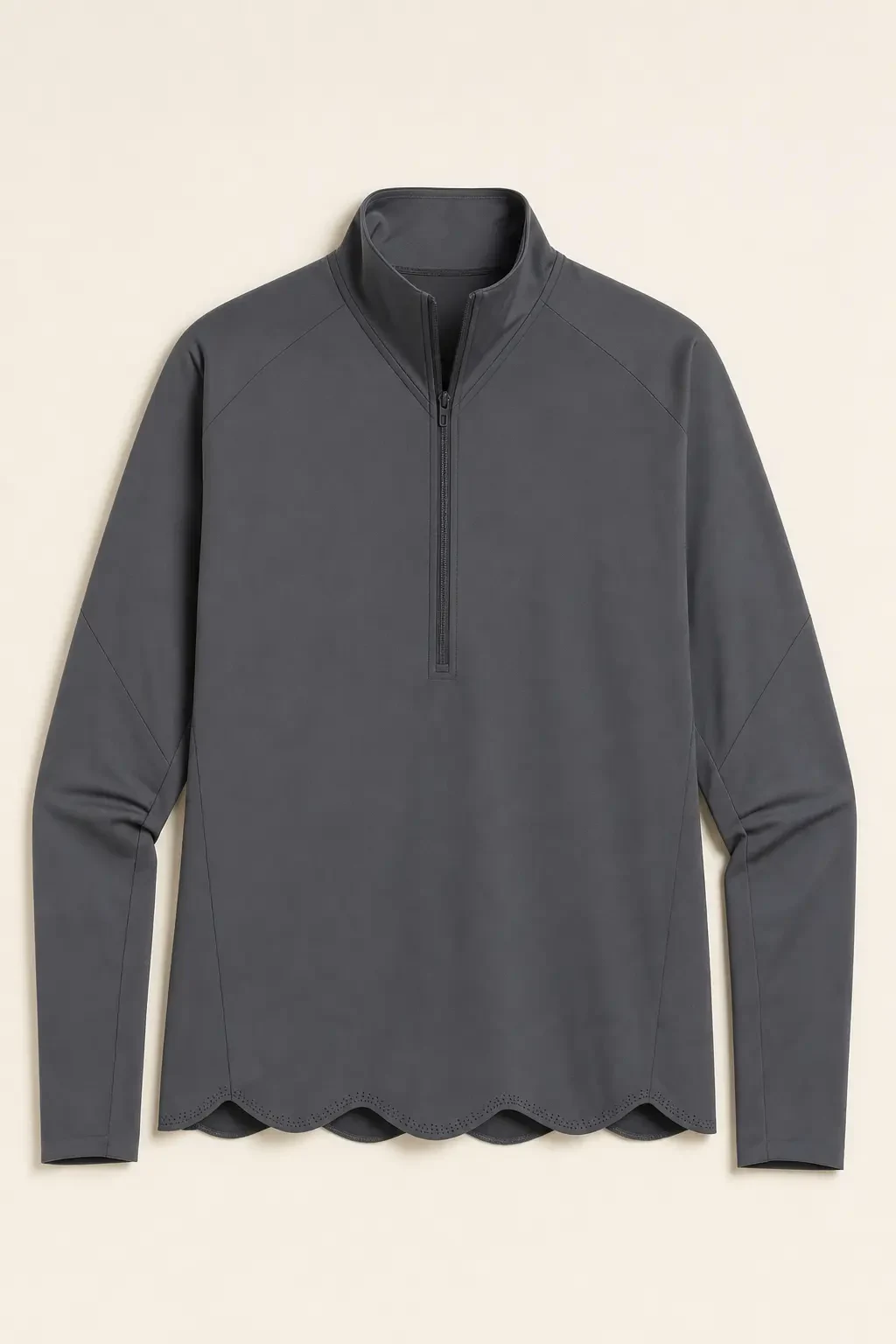 Arden Trail Half-Zip in Graphite