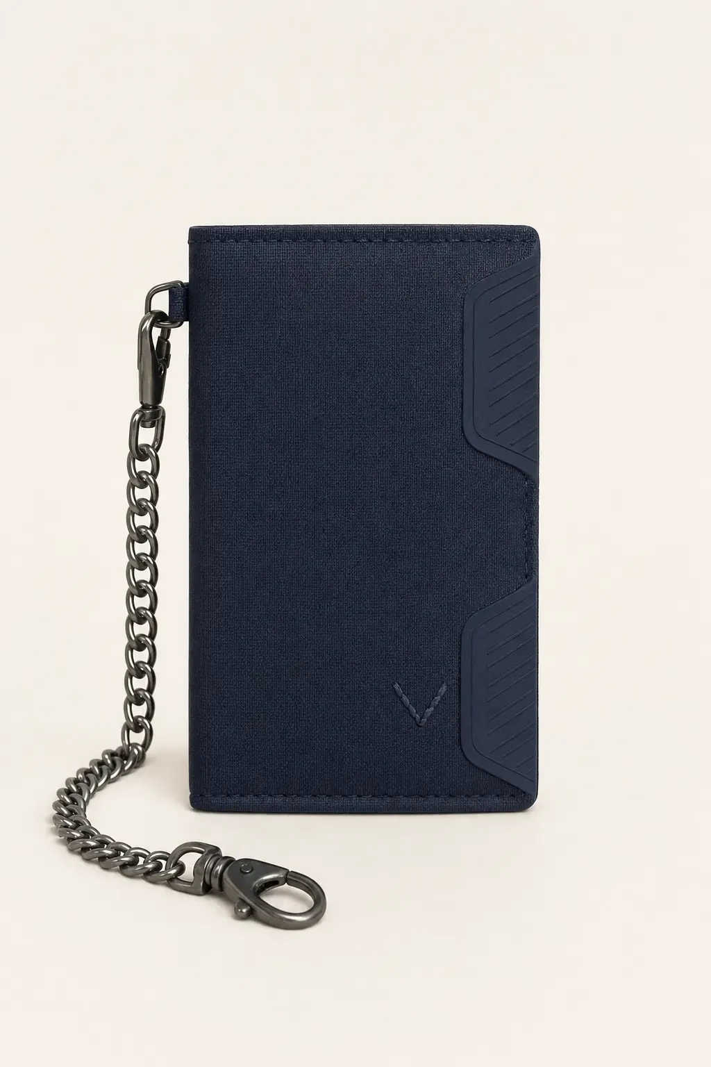Keld Chain Wallet in Navy