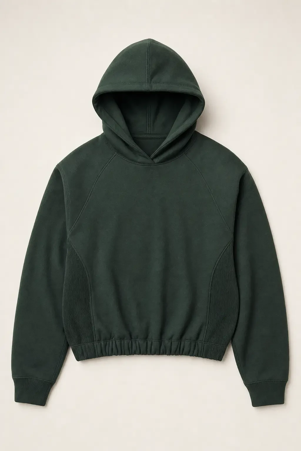 Clove Brushed Hoodie in Forest